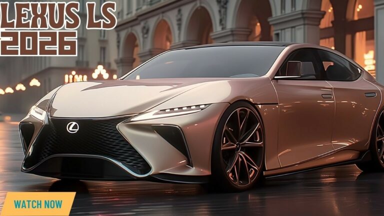 2026 Lexus LS: A Sneak Peek into the Future of Luxury Sedans