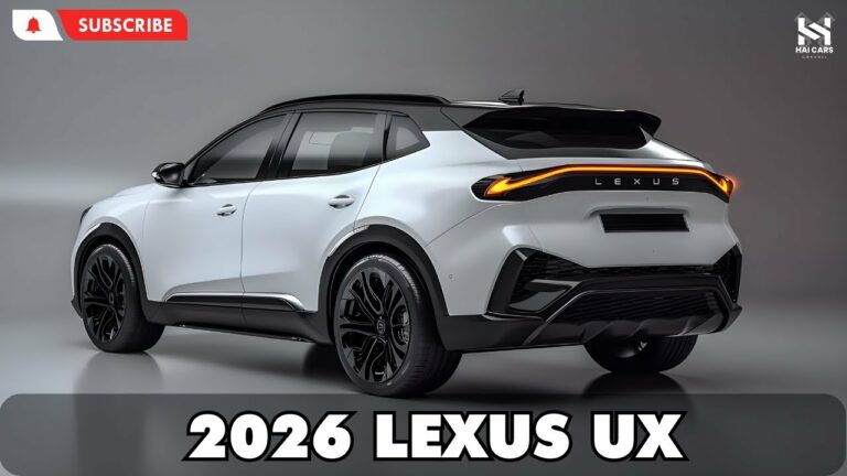 2026 Lexus UX: Unveiling the Epitome of Luxury and Performance