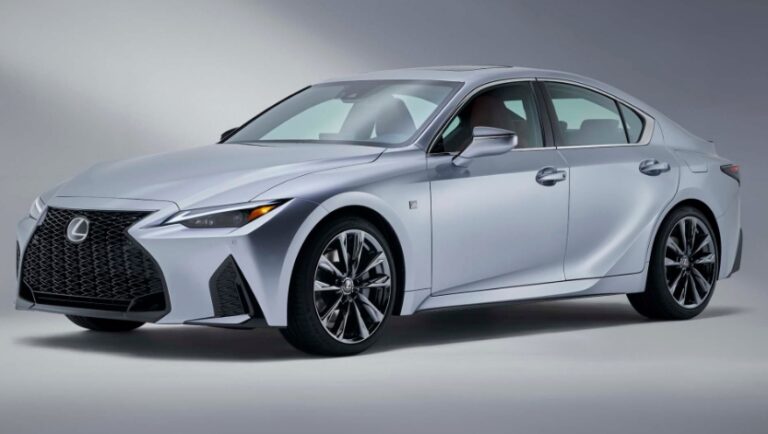 New 2026 Lexus IS 250 Dimensions