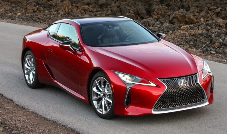 New 2026 Lexus LC 500 Redesign