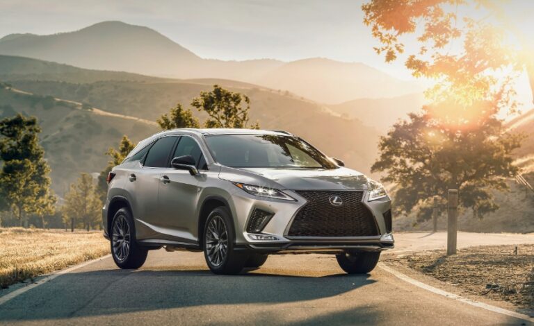 New 2026 Lexus RX 450 Dimensions