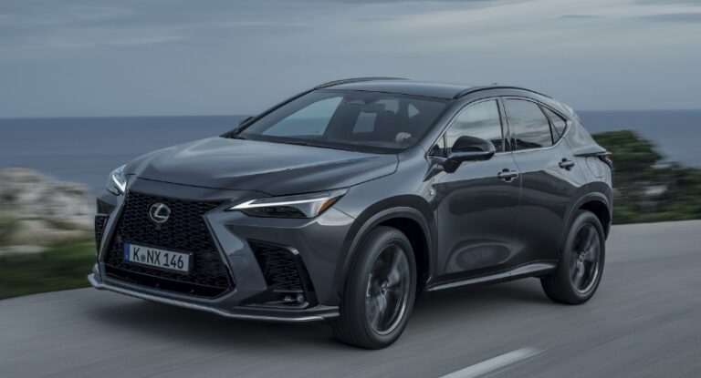 New 2026 Lexus NX 450h Dimensions