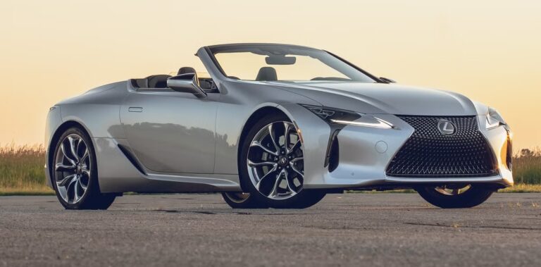 2027 Lexus LC 500 Convertible Configurations