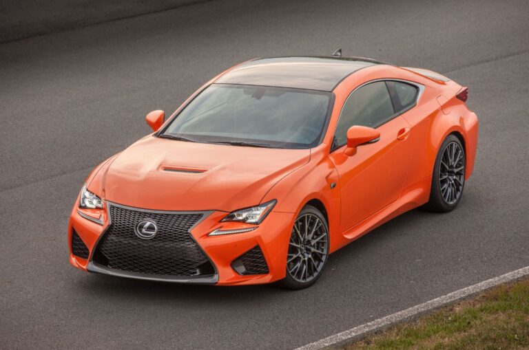 New 2027 Lexus RC F Changes